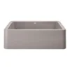 Blanco Ikon 33" Granite Composite Farmhouse Sink, Silgranit, Concrete Gray, 402320