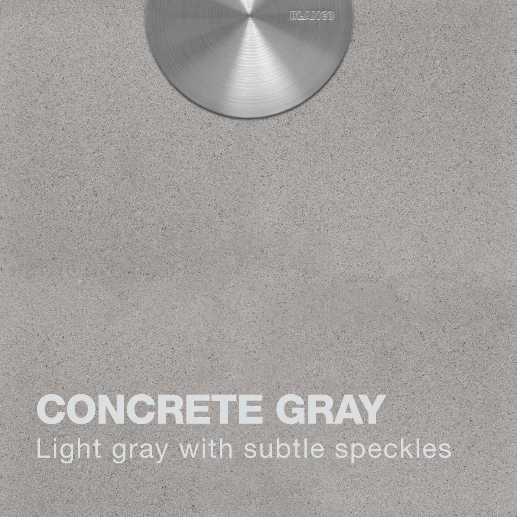 Blanco Ikon 33" Granite Composite Farmhouse Sink, Silgranit, Concrete Gray, 402320
