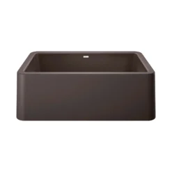 Blanco Ikon 30" Granite Composite Farmhouse Sink, Silgranit, Cafe, 401733