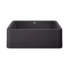 Blanco Ikon 30" Granite Composite Farmhouse Sink, Silgranit, Anthracite, 401732