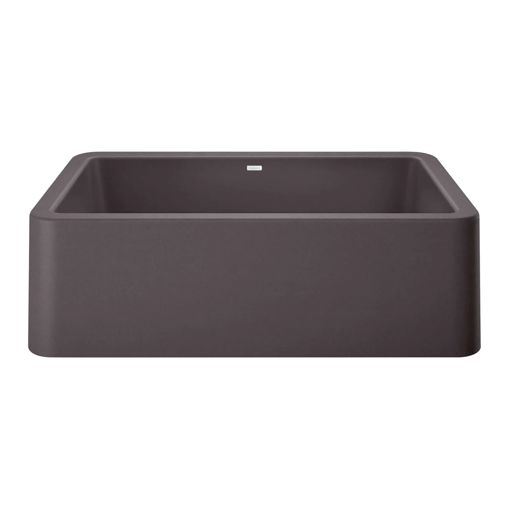 Blanco Ikon 33" Granite Composite Farmhouse Sink, Silgranit, Cinder, 401985