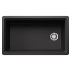 Blanco Inteos 33" Undermount Silgranit Workstation Kitchen Sink, Anthracite, No Faucet Hole, 443312