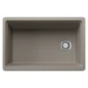 Blanco Inteos 30" Undermount Silgranit Workstation Kitchen Sink, Truffle, No Faucet Hole, 443307