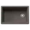 Blanco Inteos 30" Undermount Silgranit Workstation Kitchen Sink, Volcano Gray, No Faucet Hole, 443309