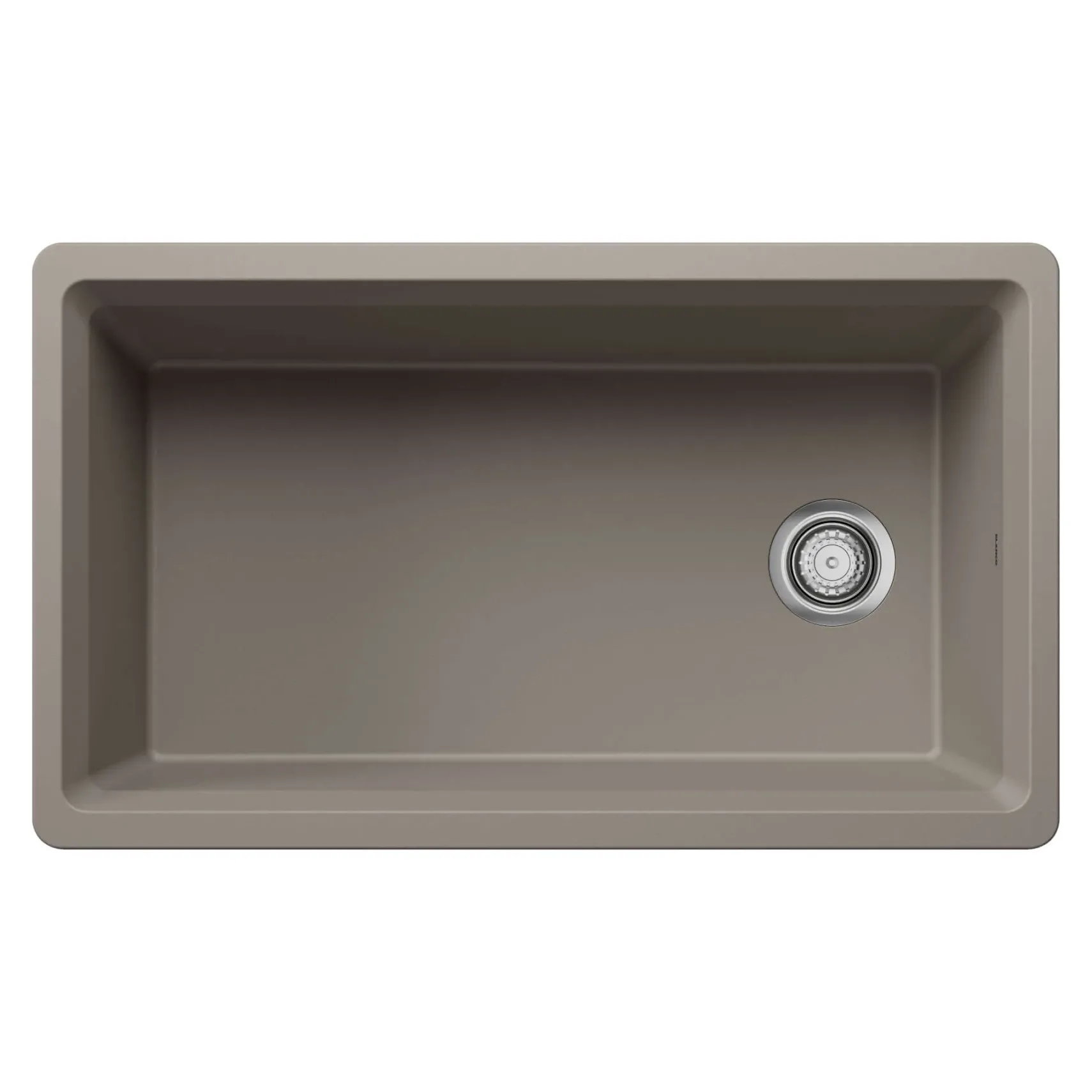 Blanco Inteos 33" Undermount Silgranit Workstation Kitchen Sink, Truffle, No Faucet Hole, 443315
