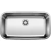 Blanco Stellar 28" Undermount Stainless Steel Kitchen Sink, 18 Gauge, Brushed Finish, 441024