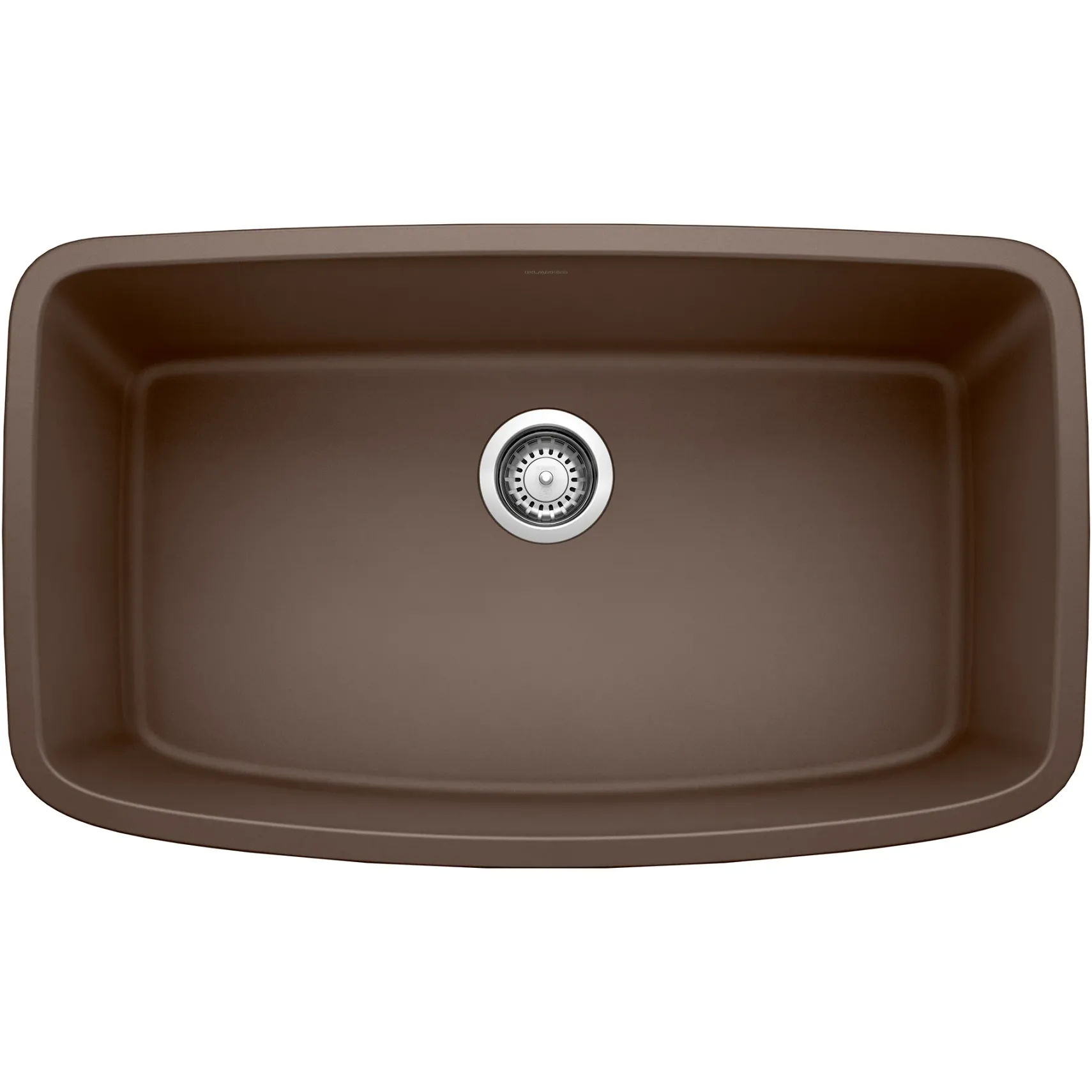 Blanco Valea 32" Undermount Granite Composite Kitchen Sink, Silgranit, Cafe, 441613