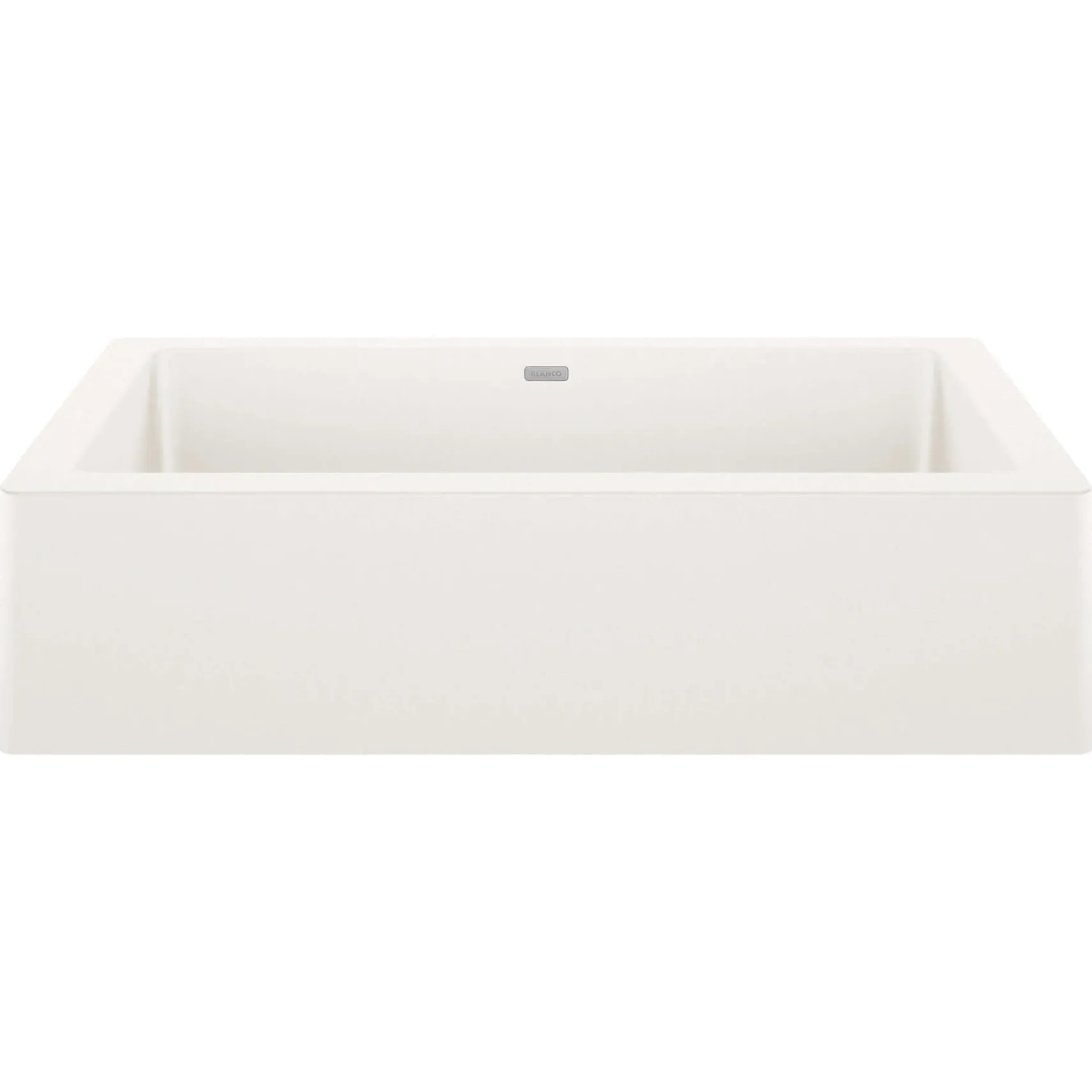 Blanco Vintera 30" Granite Composite Workstation Farmhouse Sink, Silgranit, White, 526541