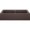 Blanco Vintera 33" Granite Composite Workstation Farmhouse Sink, Silgranit, 50/50 Double Bowl, Cafe, 526552