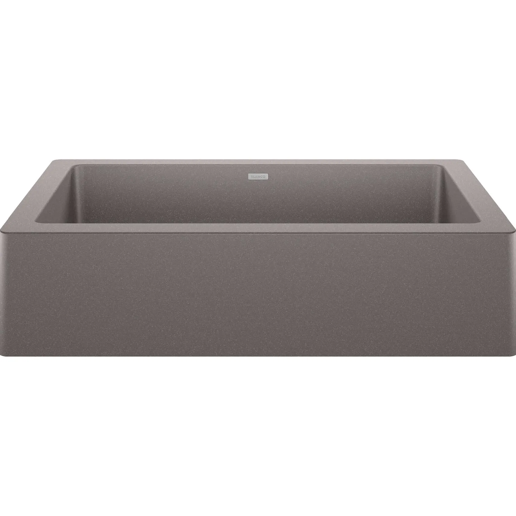 Blanco Vintera 30" Granite Composite Workstation Farmhouse Sink, Silgranit, Metallic Gray, 526540