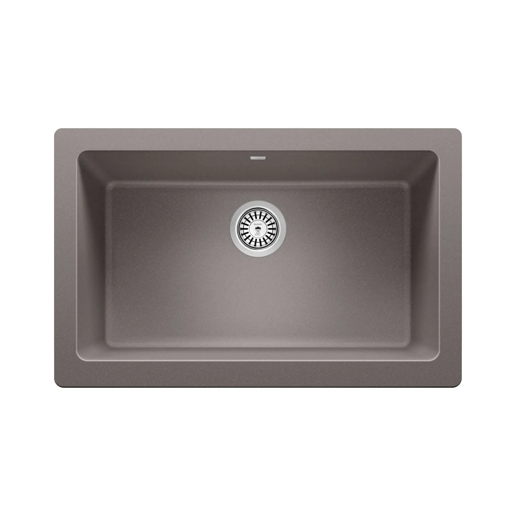Blanco Vintera 30" Granite Composite Workstation Farmhouse Sink, Silgranit, Metallic Gray, 526540