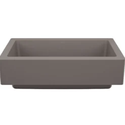 Blanco Vintera 30" Silgranit Farmhouse Sink, Volcano Gray, No Faucet Hole, 527417