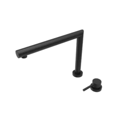 BOCCHI Baveno Move 1.75 GPM Lever Brass Kitchen Faucet, Gun Metal, 2029 0001 GM