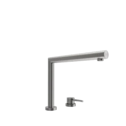 BOCCHI Baveno Move 1.75 GPM Lever Brass Kitchen Faucet, Stainless Steel, 2029 0001 SS
