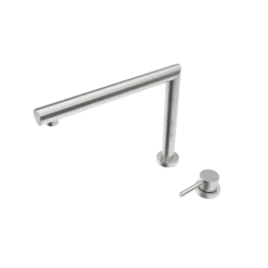 BOCCHI Baveno Move 1.75 GPM Lever Brass Kitchen Faucet, Stainless Steel, 2029 0001 SS