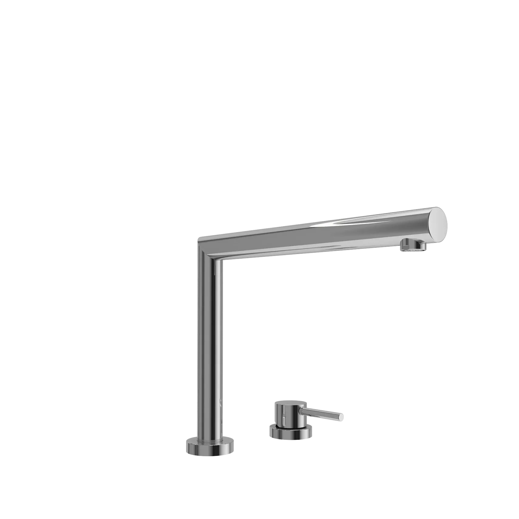 BOCCHI Baveno Move 1.75 GPM Lever Brass Kitchen Faucet, Chrome, 2029 0001 CH