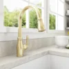 BOCCHI Belsena 1.75 GPM Brass Kitchen Faucet, Traditional, Brushed Gold, 2023 0001 BG