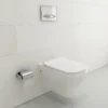 BOCCHI Firenze Wall-Hung Toilet Bowl in White, 1304-001-0129