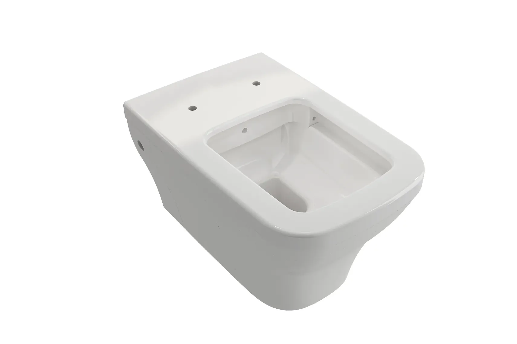 BOCCHI Firenze Wall-Hung Toilet Bowl in White, 1304-001-0129