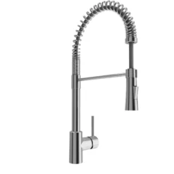 BOCCHI Livenza 1.75 GPM Brass Kitchen Faucet, Goose Neck, Chrome, 2020 0001 CH