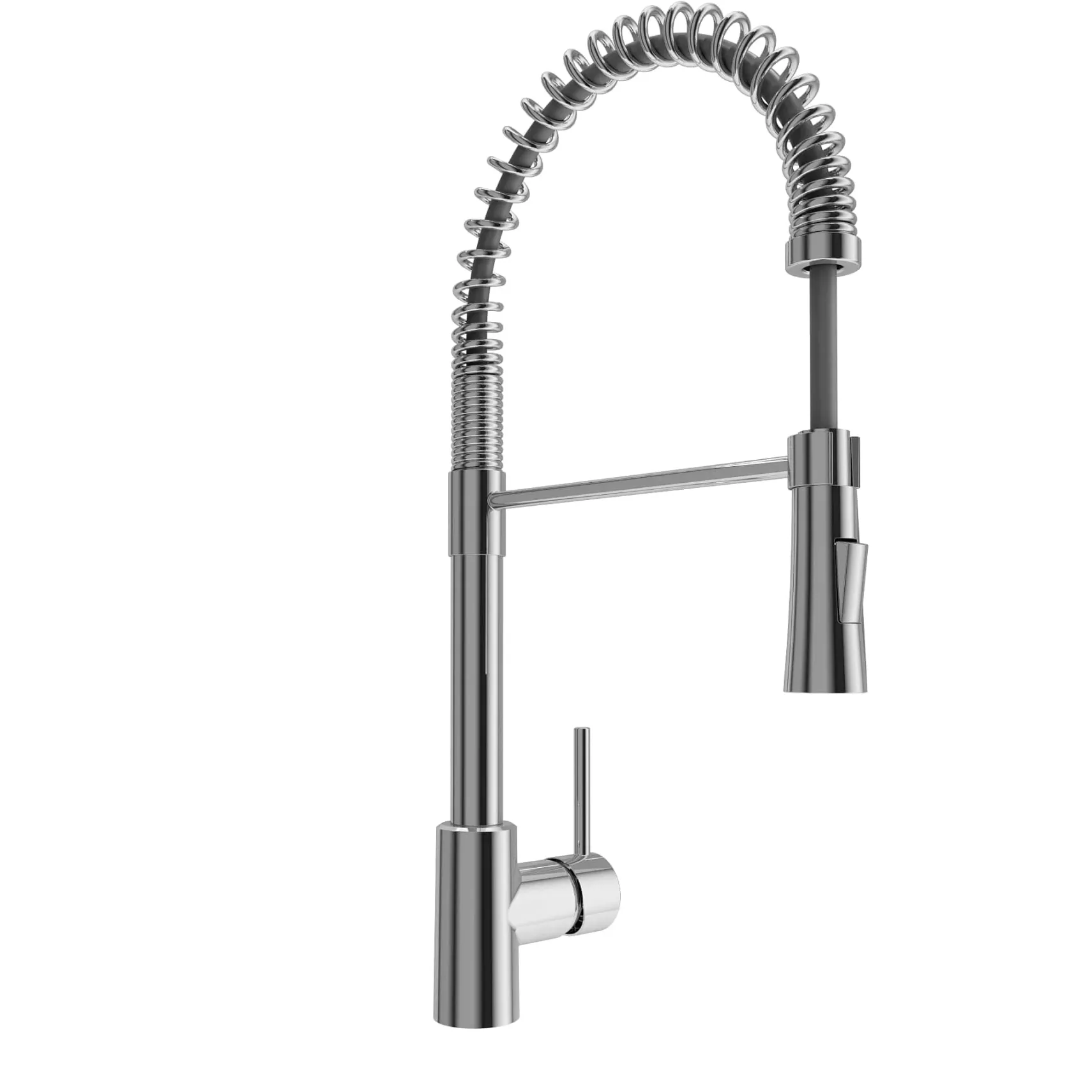 BOCCHI Livenza 1.75 GPM Brass Kitchen Faucet, Goose Neck, Chrome, 2020 0001 CH