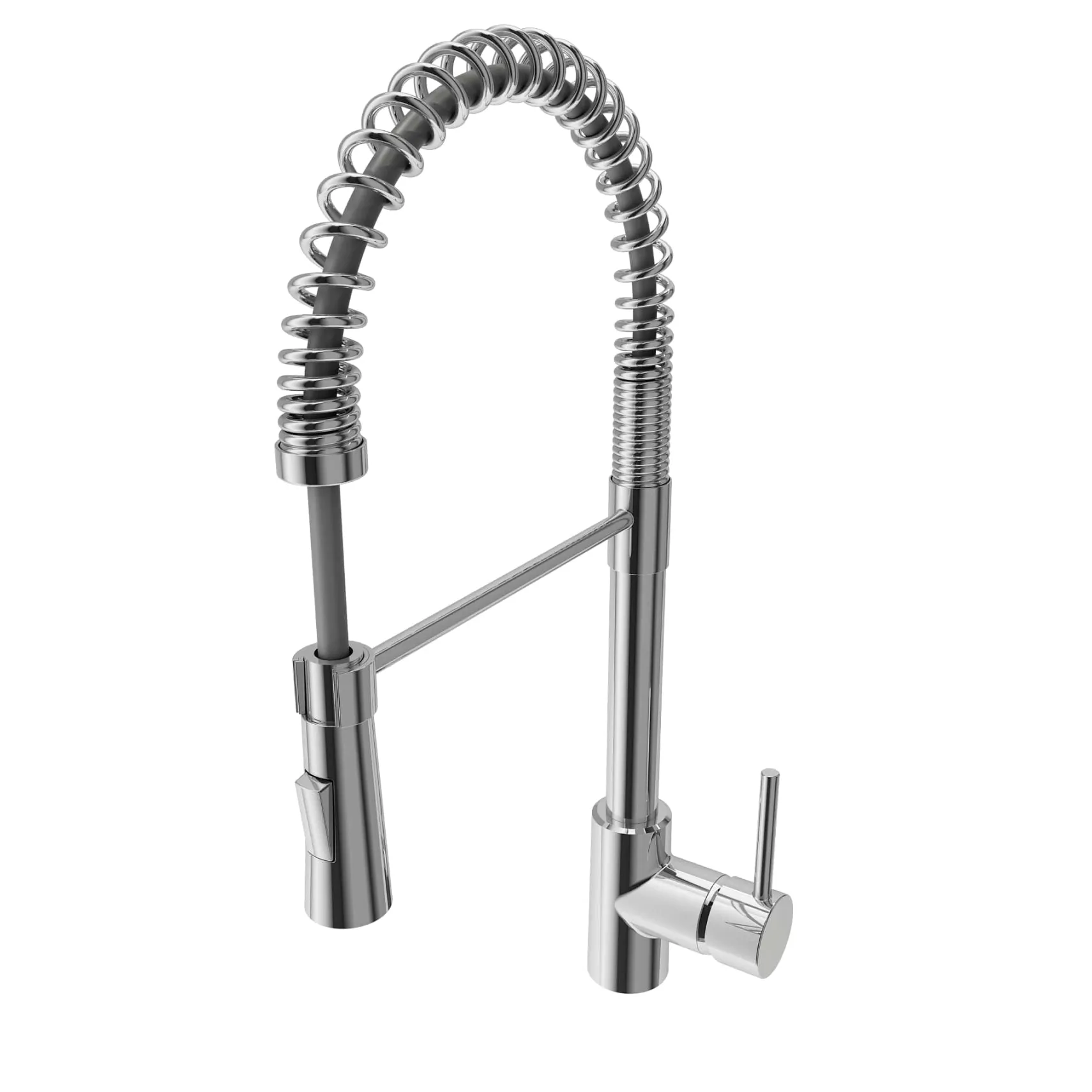 BOCCHI Livenza 1.75 GPM Brass Kitchen Faucet, Goose Neck, Chrome, 2020 0001 CH