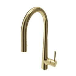 BOCCHI Lugano 1.75 GPM Brass Kitchen Faucet, Modern, Brushed Gold, 2025 0001 BG