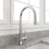 BOCCHI Lugano 1.75 GPM Brass Kitchen Faucet, Modern, Chrome, 2025 0001 CH