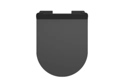 BOCCHI Milano Toilet Seat for 1632 model in Black, A0337-005