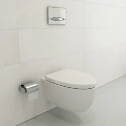 BOCCHI Milano Wall-hung Elongated Toilet Bowl White, 1632-001-0129