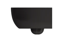 BOCCHI Milano Wall-hung Elongated Toilet Bowl Matte Black, 1632-004-0129