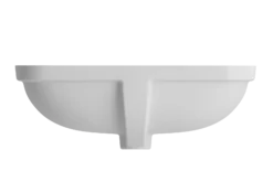BOCCHI Scala 22" Rectangle Undermount Fireclay Bathroom Sink, Matte White, 1006-002-0125