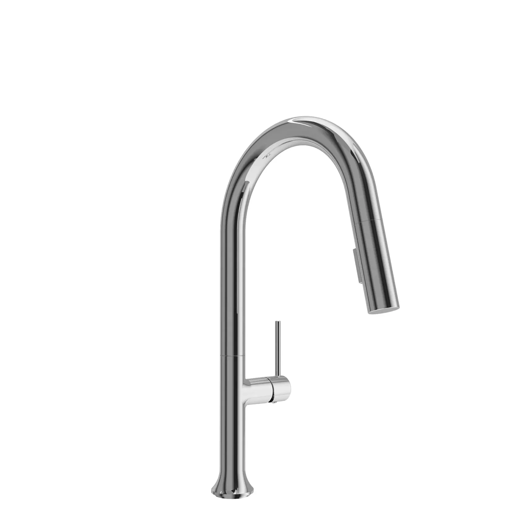BOCCHI Tronto 1.75 GPM Brass Kitchen Faucet, Modern, Chrome, 2026 0001 CH