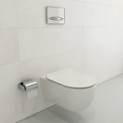 BOCCHI Vettore Soft-Close Toilet Seat in White, A0330-001