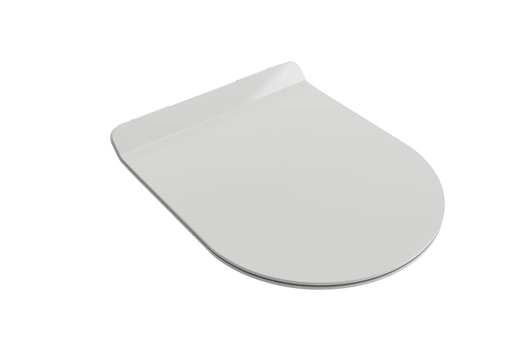 BOCCHI Vettore Soft-Close Toilet Seat in White, A0330-001
