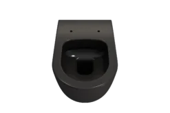 BOCCHI Vettore Wall-Hung Toilet Bowl in Matte Black, 1416-004-0129