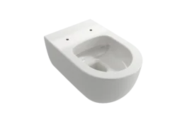 BOCCHI Vettore Wall-Hung Toilet Bowl in White, 1416-001-0129