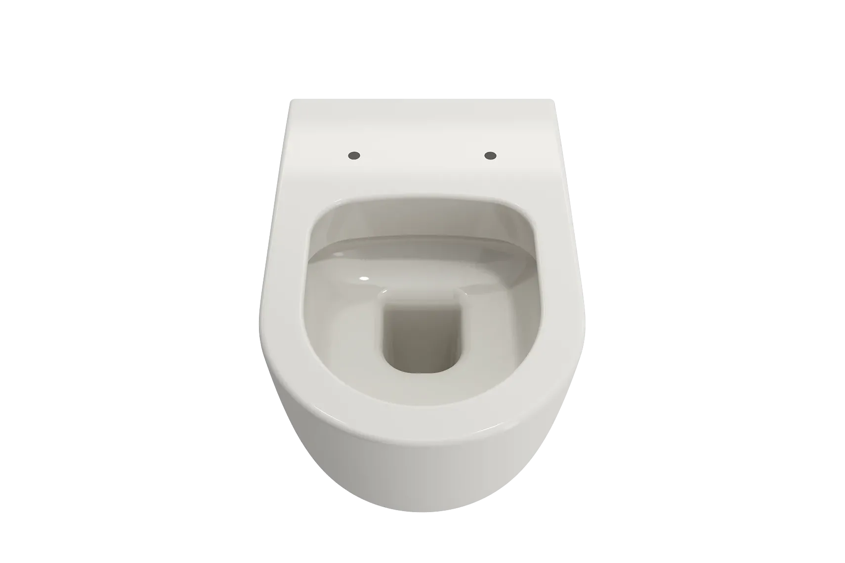 BOCCHI Vettore Wall-Hung Toilet Bowl in Biscuit, 1416-014-0129
