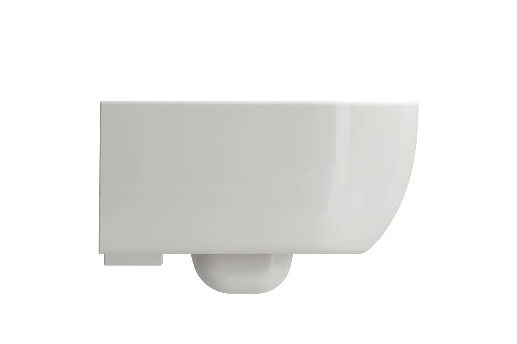 BOCCHI Vettore Wall-Hung Toilet Bowl in Biscuit, 1416-014-0129