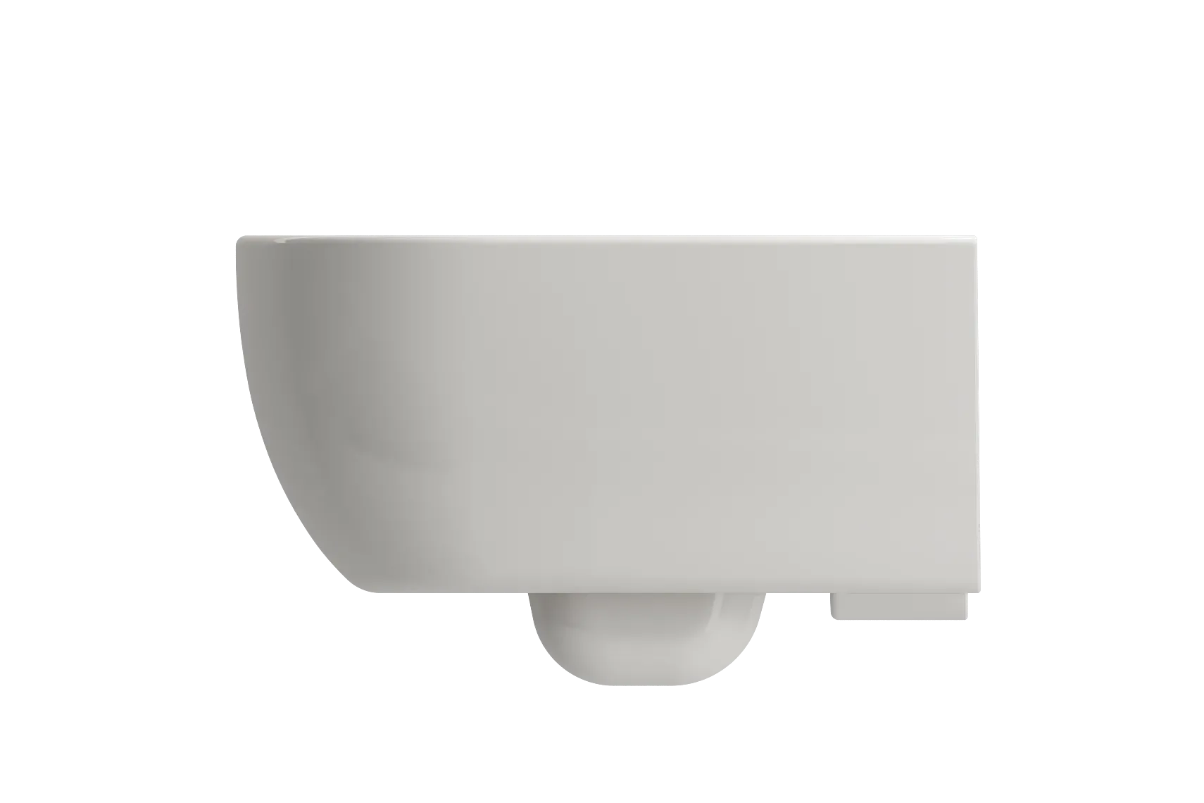 BOCCHI Vettore Wall-Hung Toilet Bowl in Biscuit, 1416-014-0129