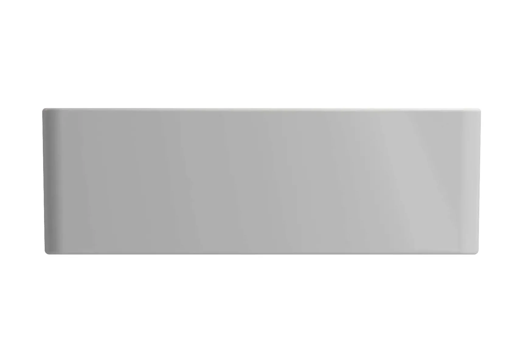 BOCCHI Aderci Ultra-Slim 30" Fireclay Farmhouse Sink, Matte Gray, 1481-006-0120