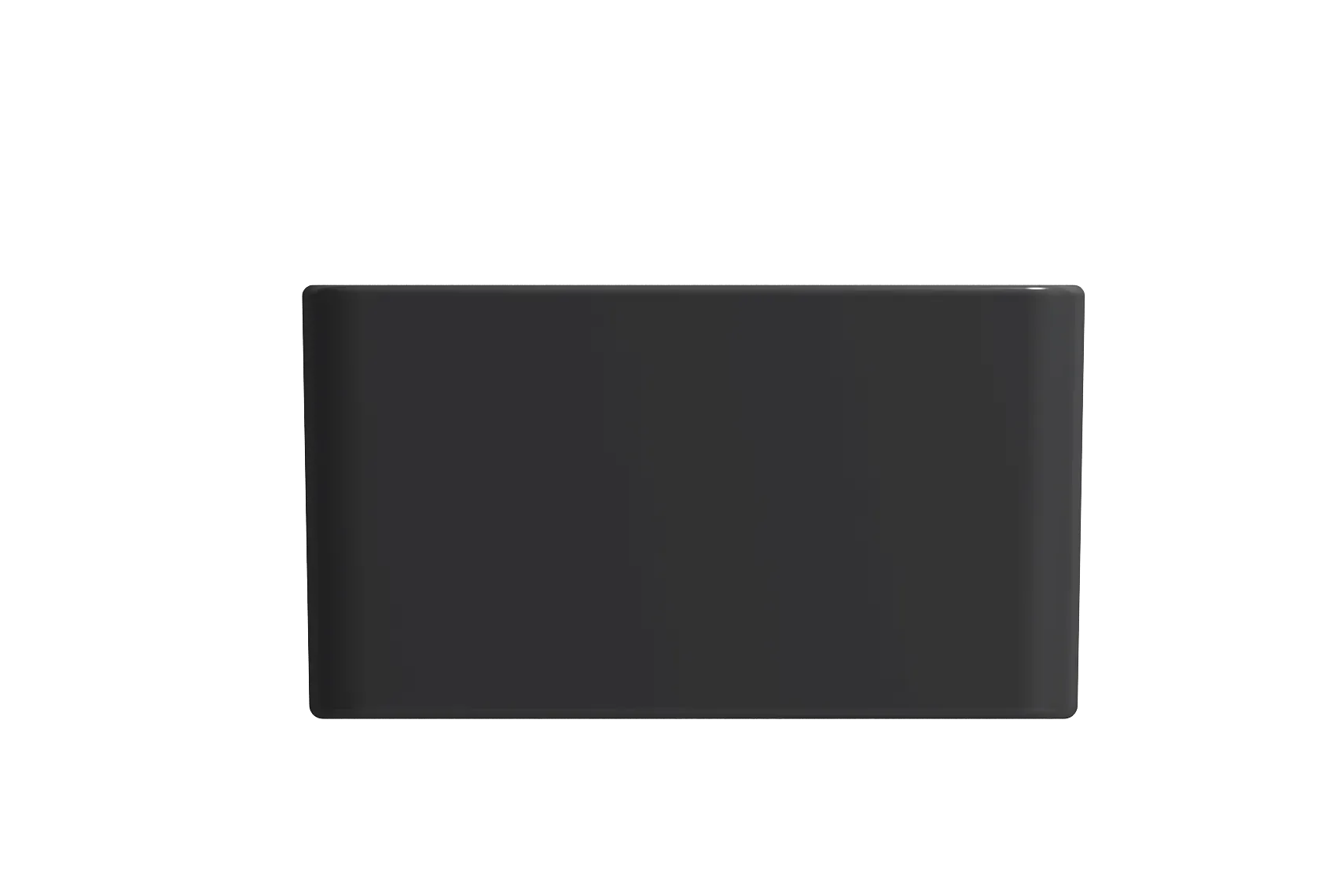 BOCCHI Aderci Ultra-Slim 30" Fireclay Farmhouse Sink, Matte Dark Gray, 1481-020-0120