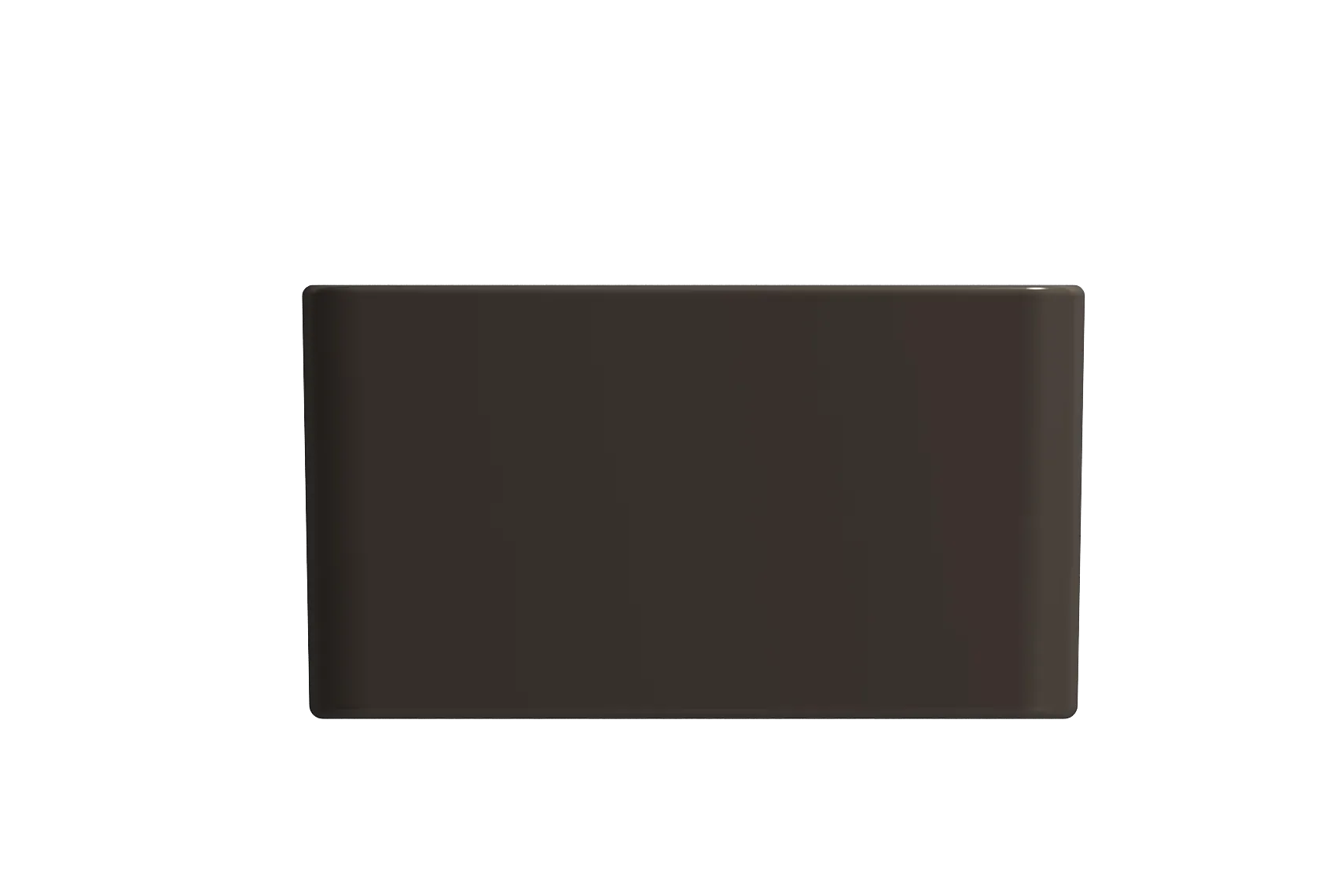 BOCCHI Aderci Ultra-Slim 30" Fireclay Farmhouse Sink, Matte Brown, 1481-025-0120