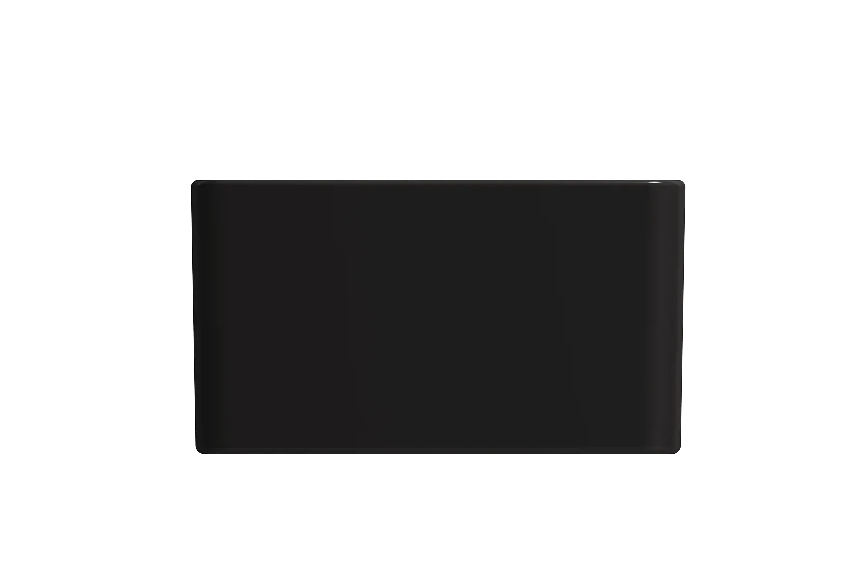 BOCCHI Aderci Ultra-Slim 30" Fireclay Farmhouse Sink, Matte Black, 1481-004-0120