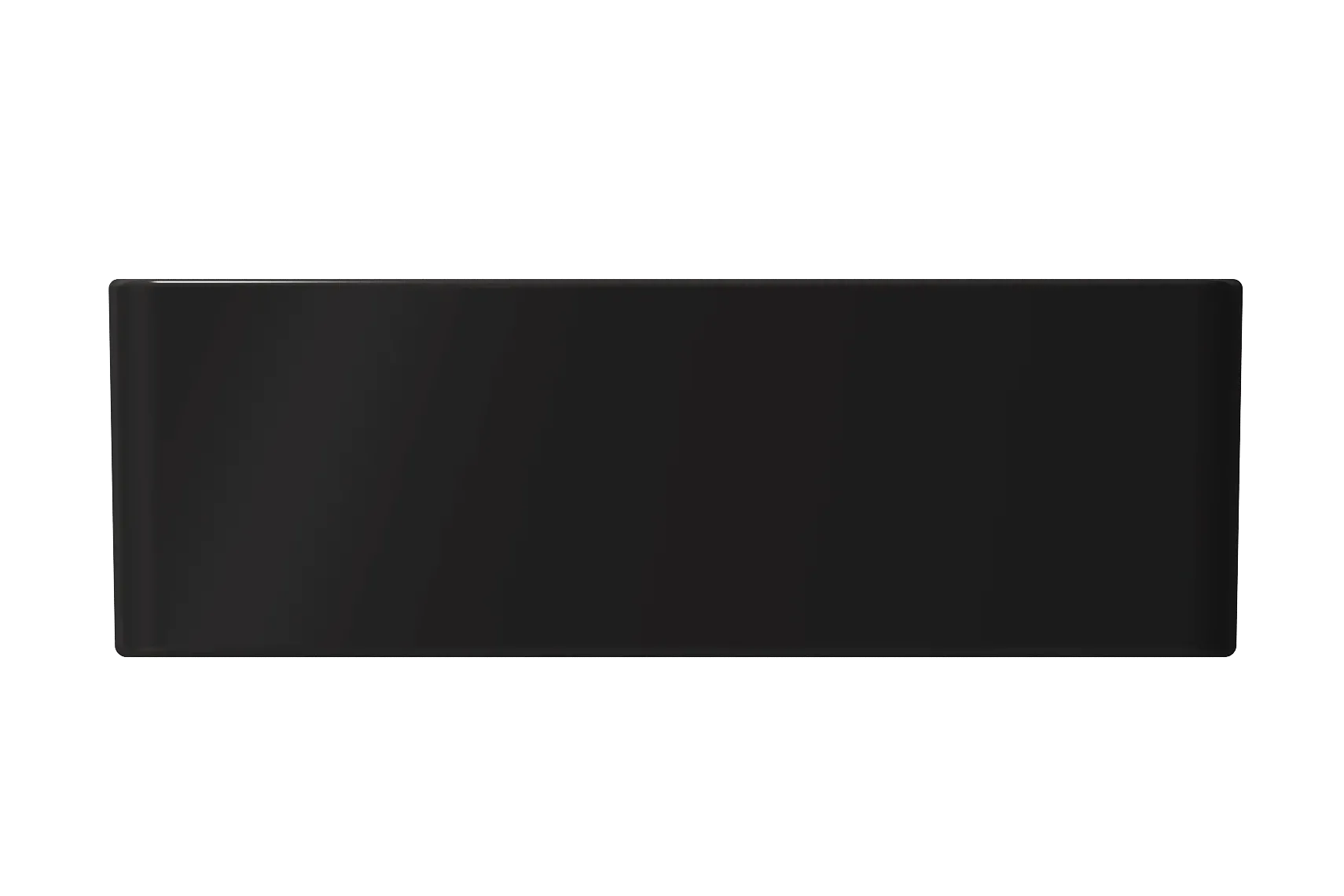 BOCCHI Aderci Ultra-Slim 30" Fireclay Farmhouse Sink, Matte Black, 1481-004-0120