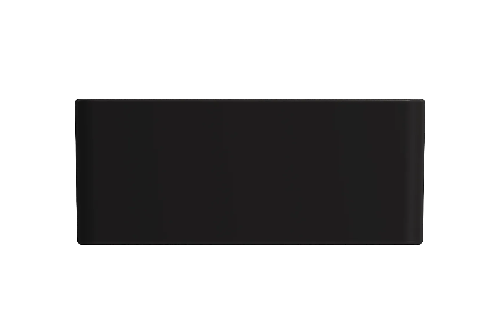 BOCCHI Classico 24" Fireclay Farmhouse Apron Single Bowl Kitchen Sink, Matte Black, 1137-004-0120