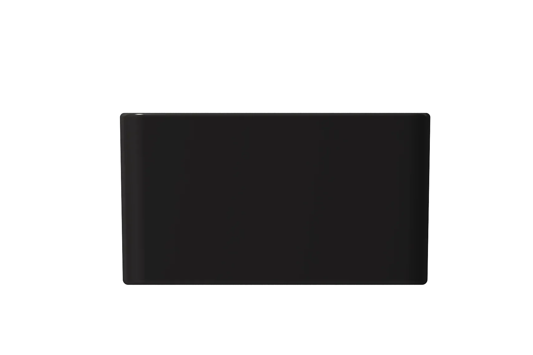 BOCCHI Classico 24" Fireclay Farmhouse Apron Single Bowl Kitchen Sink, Matte Black, 1137-004-0120