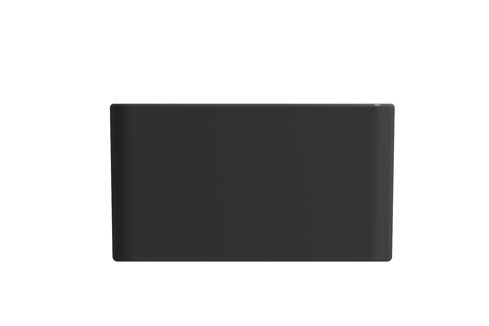 BOCCHI Classico 33" Fireclay Farmhouse Apron 50/50 Double Bowl Kitchen Sink, Matte Dark Gray, 1139-020-0120