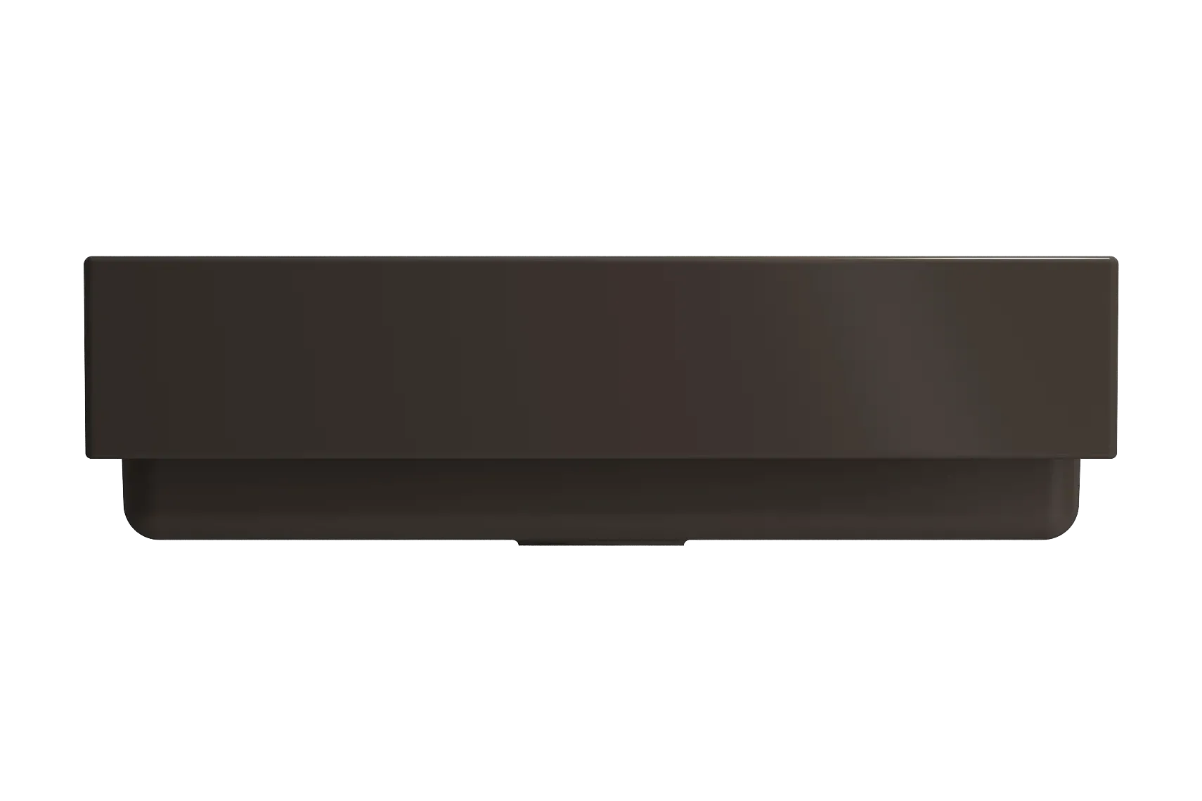 BOCCHI Nuova 34" Fireclay Retrofit Farmhouse Sink with Accessories, Matte Brown, 1551-025-0120
