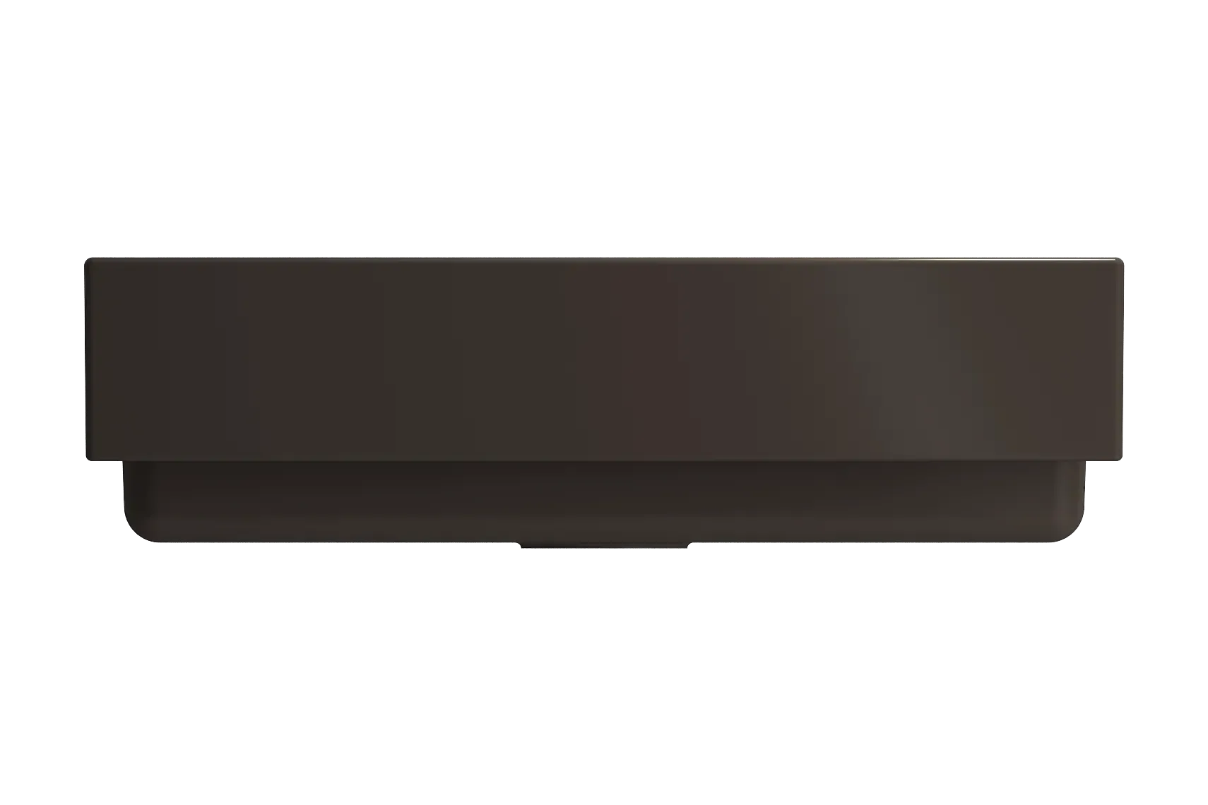 BOCCHI Nuova 34" Fireclay Retrofit Farmhouse Sink with Accessories, Matte Brown, 1551-025-0120